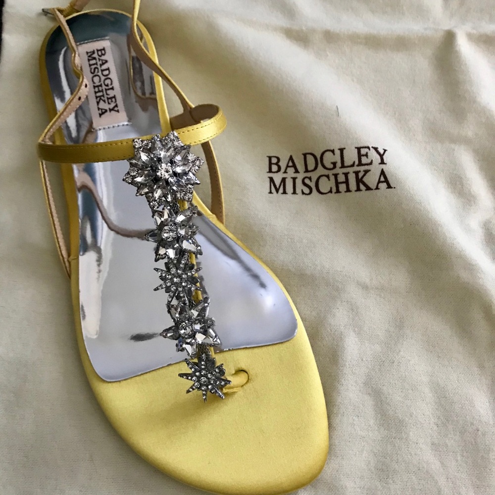 Badgley Mischka Satin sandal